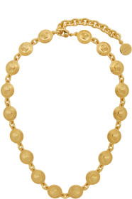 Versace - ゴールド トリビュート コイン ネックレス