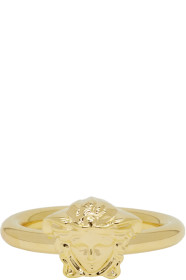 Versace - Bague dorée Medusa