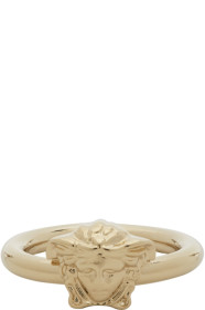 Versace - Bague dorée Medusa
