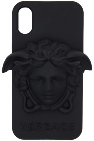 Versace - Black Medusa iPhone X Case