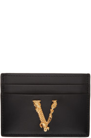 Versace - Black Virtus Card Holder