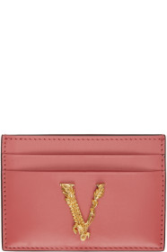 Versace - Pink Virtus Card Holder
