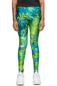 Versace - Green Jungle Leggings