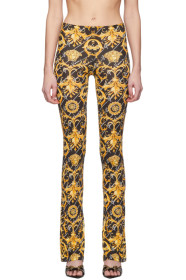 Versace - Black Gianni Signature Barocco Leggings