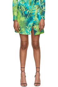 Versace - Green Jungle Skirt