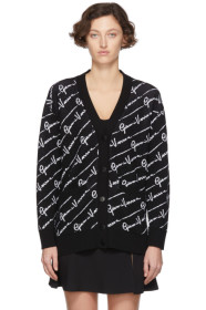 Versace - Black Wool 'Gianni Versace' Cardigan