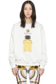 Versace - 白色 Eau de Toilette 套头衫