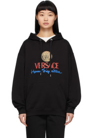 Versace - Black Logo 'Home Signature' Hoodie