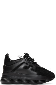 Versace - Black Chain Reaction Sneakers