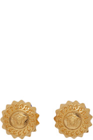 Versace - ゴールド メドゥーサ チェーン スタッド ピアス