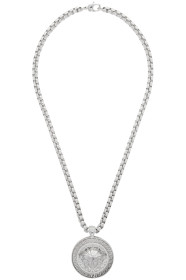 Versace - Silver Medusa Pendant Necklace
