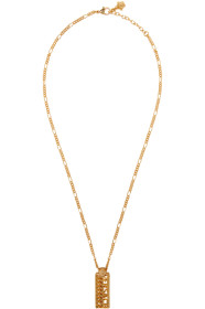 Versace - Gold Logo Necklace