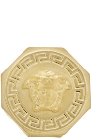 Versace - ゴールド ブラッシュ メドゥーサ リング