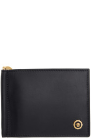 Versace - Black Medusa Clip Bifold Wallet