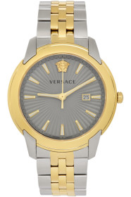 Versace - Gold & Silver V-Urban Watch