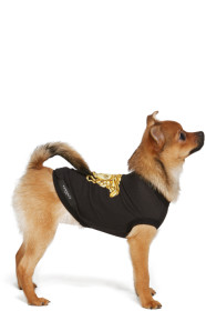 Versace - Black & Yellow Medusa T-Shirt