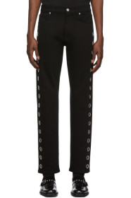 Versace - Black Ring Jeans