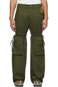 Phlemuns - Khaki Logo Cargo Pants