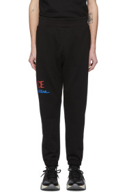 Versace - Black 'Home Signature' Lounge Pants