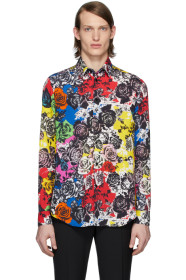 Versace - Chemise multicolore Flower
