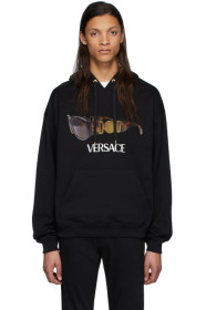 Versace - 黑色 Biggie Sunglasses 连帽衫