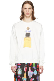 Versace - Off-White Perfume Sweater