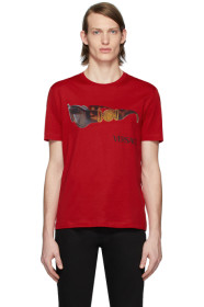 Versace - 红色 Medusa Biggie T 恤