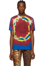 Versace - Multicolor Medusa Tie-Dye T-Shirt