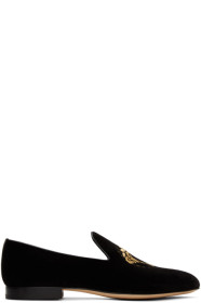 Versace - Black Medusa Loafers