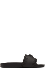 Versace - Black Medusa Pool Slides