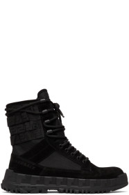 Versace - Black High Sneaker Boots