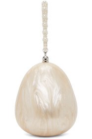 Simone Rocha - Sac blanc cassé Egg