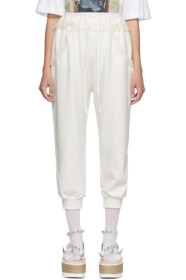 Simone Rocha - White Frill Pocket Lounge Pants