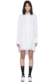 Simone Rocha - White Poplin Frock Shirt