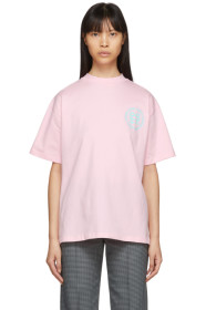 Honey Fucking Dijon - Pink Small Logo T-Shirt