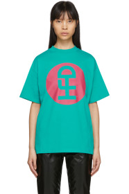 Honey Fucking Dijon - Green Large Logo T-Shirt