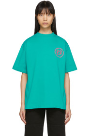 Honey Fucking Dijon - Green Small Logo T-Shirt