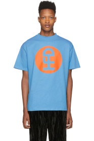 Honey Fucking Dijon - T-shirt à logo bleu et orange