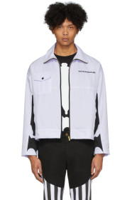 Youths in Balaclava - Reversible Purple Logo Jacket