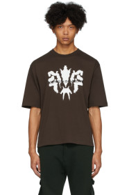 Youths in Balaclava - Brown Photochromic Ink Blot T-Shirt
