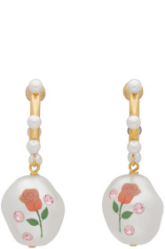 Safsafu - Gold Jelly Beans Earrings