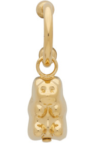Safsafu - Gold Single Gummy Bear Earring