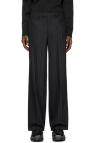 Undercover - Black Striped Trousers