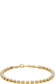 Mondo Mondo - Gold Crystal Bracelet