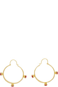 Mondo Mondo - Gold Esprit Hoop Earrings