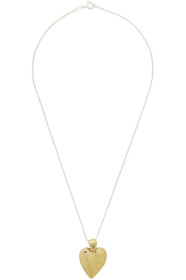 Mondo Mondo - Gold & Silver Heart Necklace