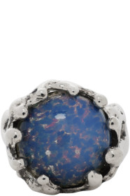 Mondo Mondo - Silver & Blue Magician Ring