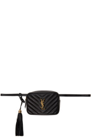 Saint Laurent - Black Lou Belt Bag