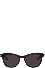 Saint Laurent - Lunettes de soleil noires SL 356