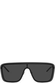 Saint Laurent - Lunettes de soleil noires SL 364